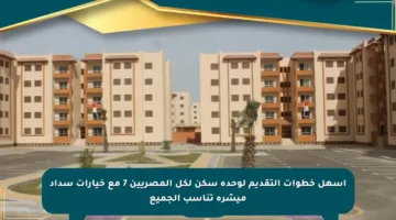 أسهل خطوات التقديم لوحدة سكن لكل المصريين 7 مع خيارات سداد ميسّرة تناسب الجميع